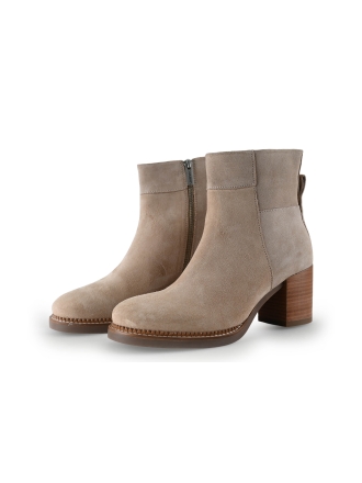 Shabbies Amsterdam Enkellaarzen Beige 313204