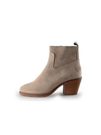 Shabbies Amsterdam Enkellaarzen Beige 313205