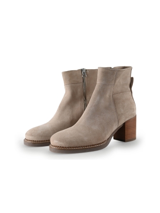 Shabbies Amsterdam Enkellaarzen Beige 313222