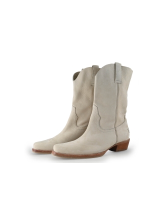 Shabbies Amsterdam Cowboy laarzen Beige 313324