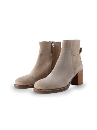 Shabbies Amsterdam Enkellaarzen Beige 313325