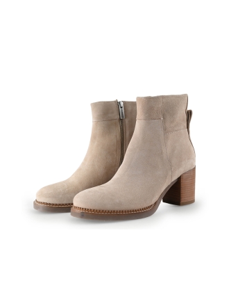 Shabbies Amsterdam Enkellaarzen Beige 313341