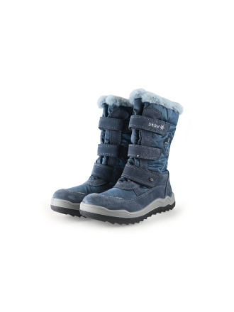 Showy Snowboots Blauw 314048
