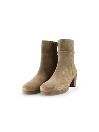 Shabbies Amsterdam Enkellaarzen Beige 314257
