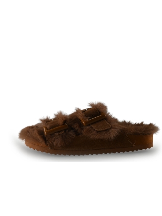 Colorsofcalifornia Pantoffels Cognac 315107