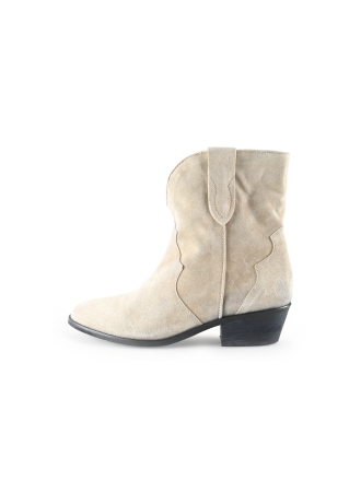 Notre-V Enkellaarzen Beige 315370