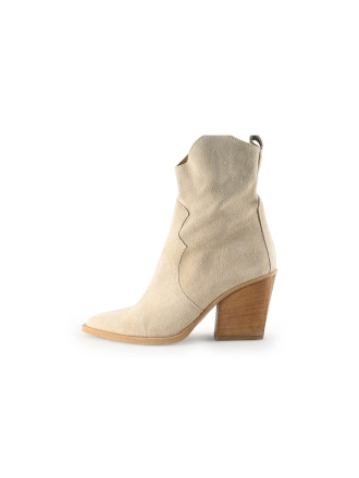 Notre-V Enkellaarzen Beige 315789