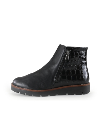 Feyn Enkellaarzen Zwart 316026