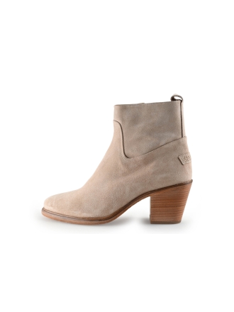 Shabbies Amsterdam Enkellaarzen Beige 316618