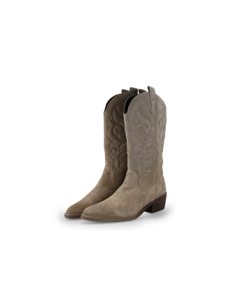 Poelman Cowboy laarzen Beige 317236