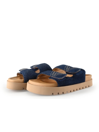 VIA VAI Slippers Blauw 318553