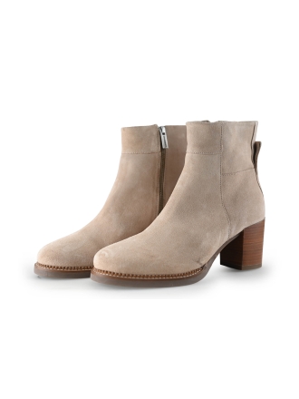 Shabbies Amsterdam Enkellaarzen Beige 319998