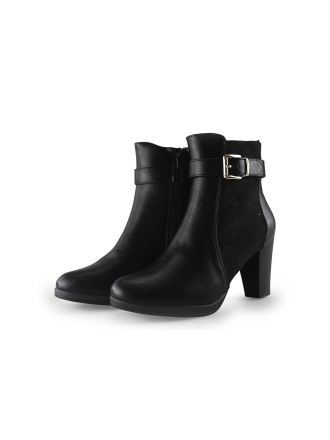 Charmosa Enkellaarzen Zwart 320237