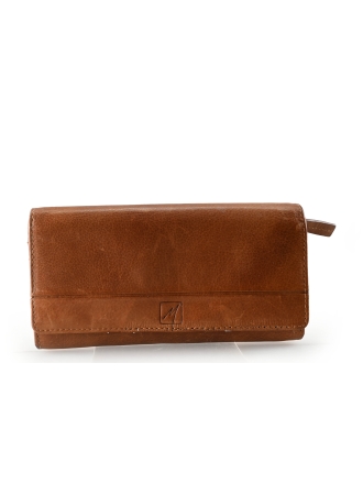 Label M Portemonnee Cognac 320262
 Maat standaard
 