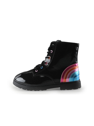 Besson Enkellaarzen Zwart 320364