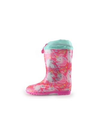 Morethansocks Regenlaarzen Roze 320536