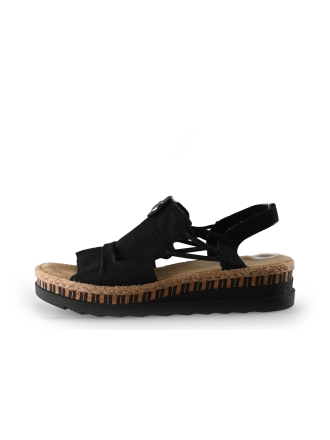 Rieker Espadrilles Zwart 320703