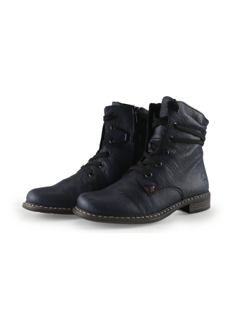 Rieker Veterboots Zwart 320886