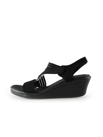 Skechers Sleehakken Zwart 321179