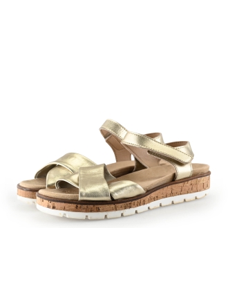 Fey Sandalen Goud 321187
 Maat 39
 