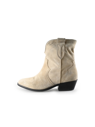 Notre-V Enkellaarzen Beige 321378
