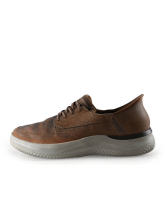 Skechers Veterschoenen Bruin 322152
 Maat 43
 