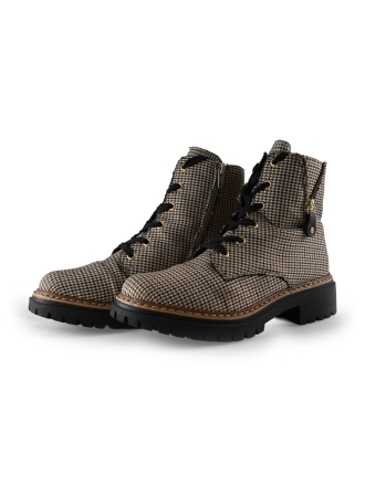 Rieker Veterboots Beige 322238
 Maat 38
 