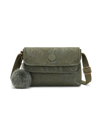 Kipling Schoudertas Groen 323069
 Maat standaard
 