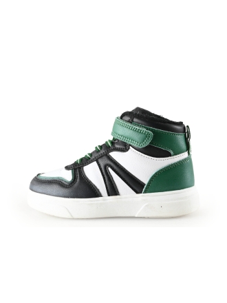 Nelson Hoge sneakers Groen 323269