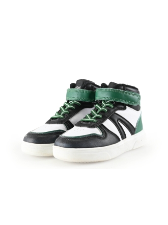 Nelson Hoge sneakers Groen 323269