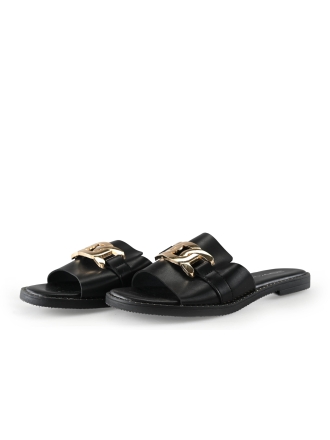 Dolcis Slippers Zwart 323352
 Maat 39
 