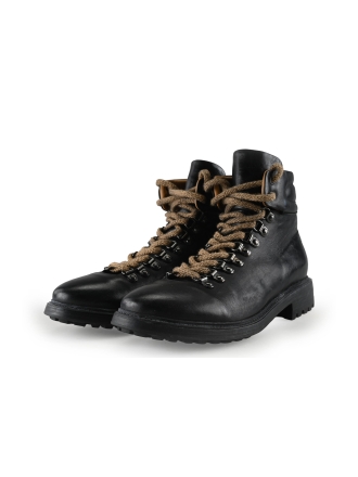 Stefano Lauran Veterboots Zwart 323516
 Maat 44
 