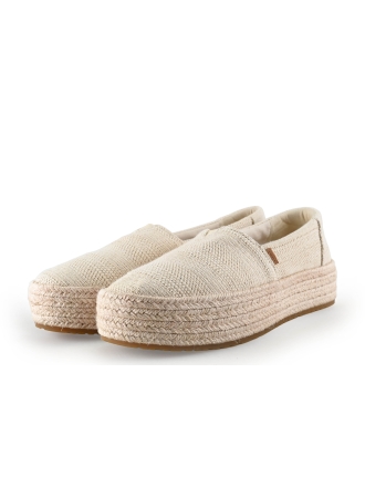 Toms Espadrilles Beige 323583
 Maat 38½
 