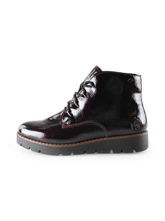Rieker Veterboots Rood 323918