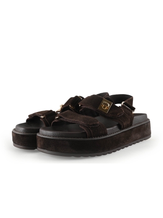 Steve Madden Sandalen Bruin 324228
 Maat 40
 