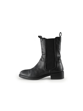 Manfield Chelsea boots Zwart 324266
 Maat 39
 