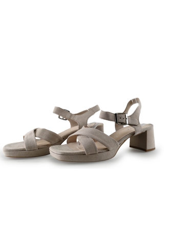 Gabor Sandalen Beige 324748
 Maat 42½
 