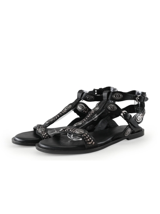 Bronx Sandalen Zwart 324802
 Maat 39
 