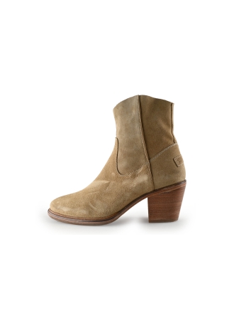 Shabbies Amsterdam Enkellaarzen Beige 324937
 Maat 39
 