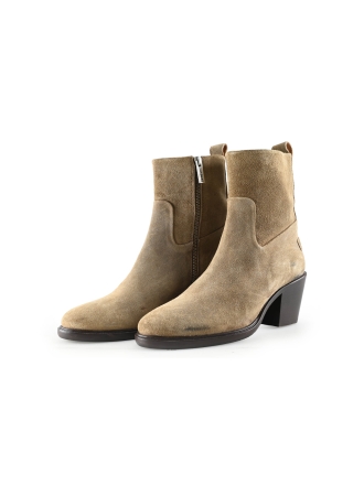 Shabbies Amsterdam Enkellaarzen Beige 325043
 Maat 39
 