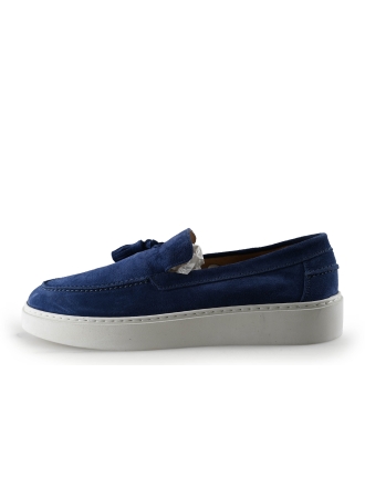Manfield Loafers Blauw 325095
 Maat 43
 