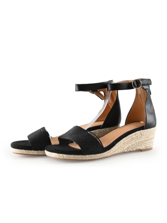 Omoda Espadrilles Zwart 325102
 Maat 41
 