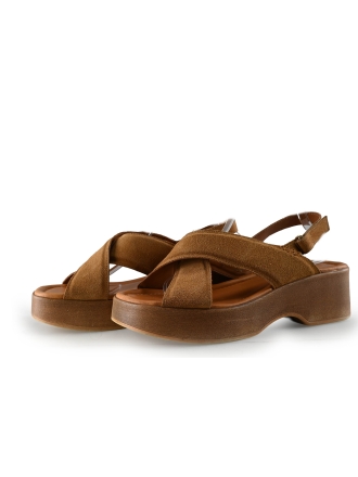 Sacha Sandalen Cognac 325265
 Maat 42
 