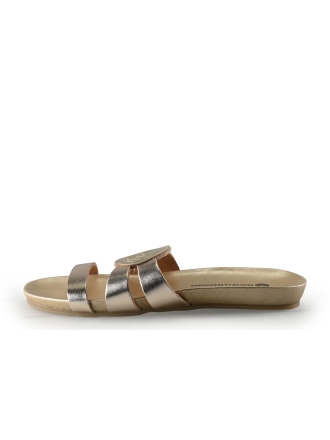 Fred de La Bretoniere Slippers Goud 325267
 Maat 38
 