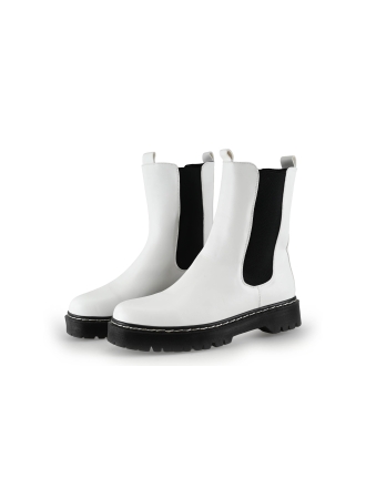 La Strada Chelsea boots Wit 325440
 Maat 41
 