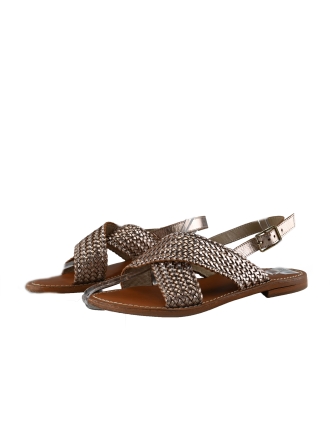 Atelier Tropezien Sandalen Goud 325608
 Maat 39
 