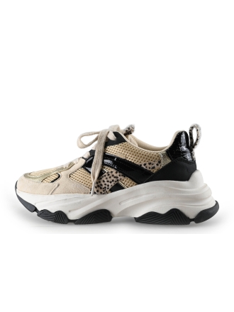 Poelman Sneakers Beige 325641
 Maat 39
 