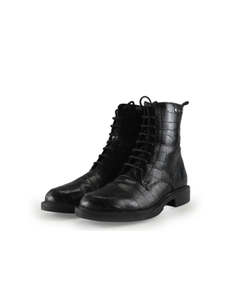 Linea Zeta Veterboots Zwart 326113
 Maat 40
 