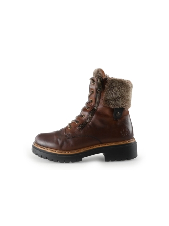 Rieker Veterboots Cognac 326149
 Maat 39
 
