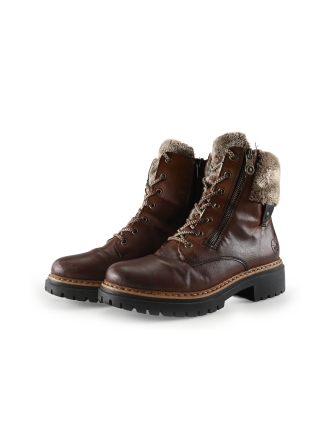Rieker Veterboots Cognac 326149
 Maat 39
 